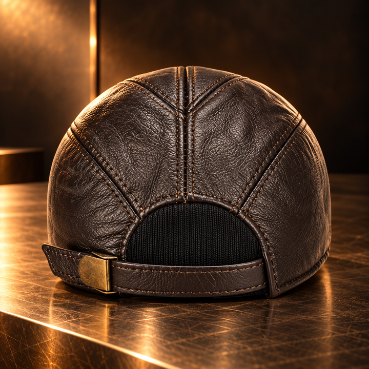 Bluemont Leather Baseball Hat