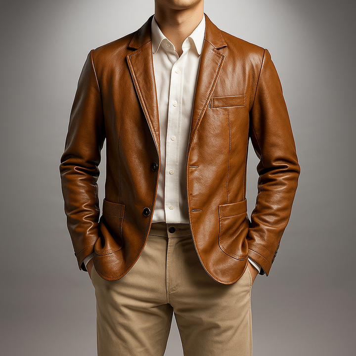 Whittington Leather Blazer
