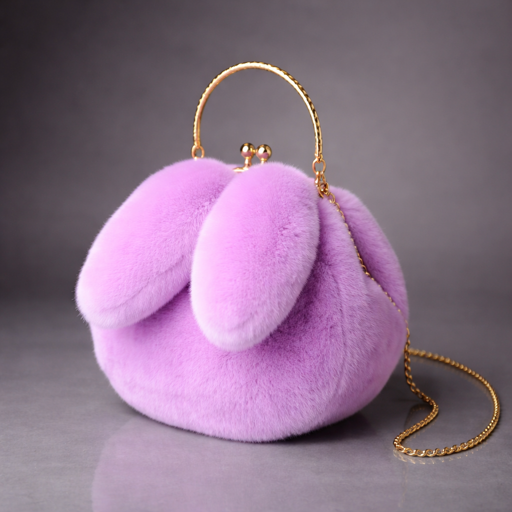 Meline Fur Handbag