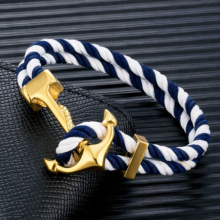 Anchor Up Gilded Bracelet