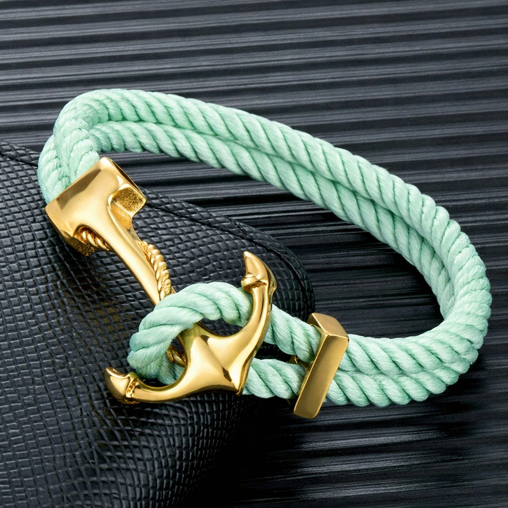 Anchor Up Gilded Bracelet