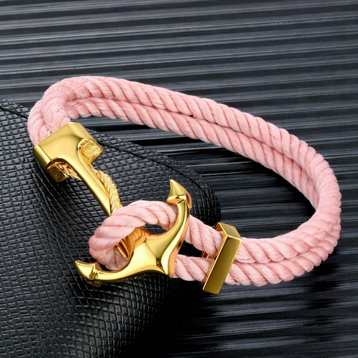 Anchor Up Gilded Bracelet