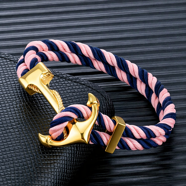 Anchor Up Gilded Bracelet