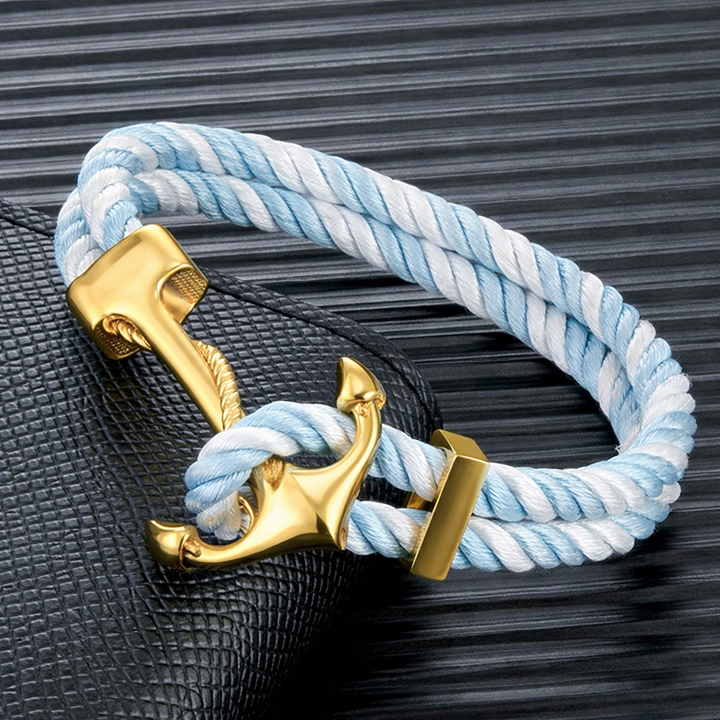 Anchor Up Gilded Bracelet