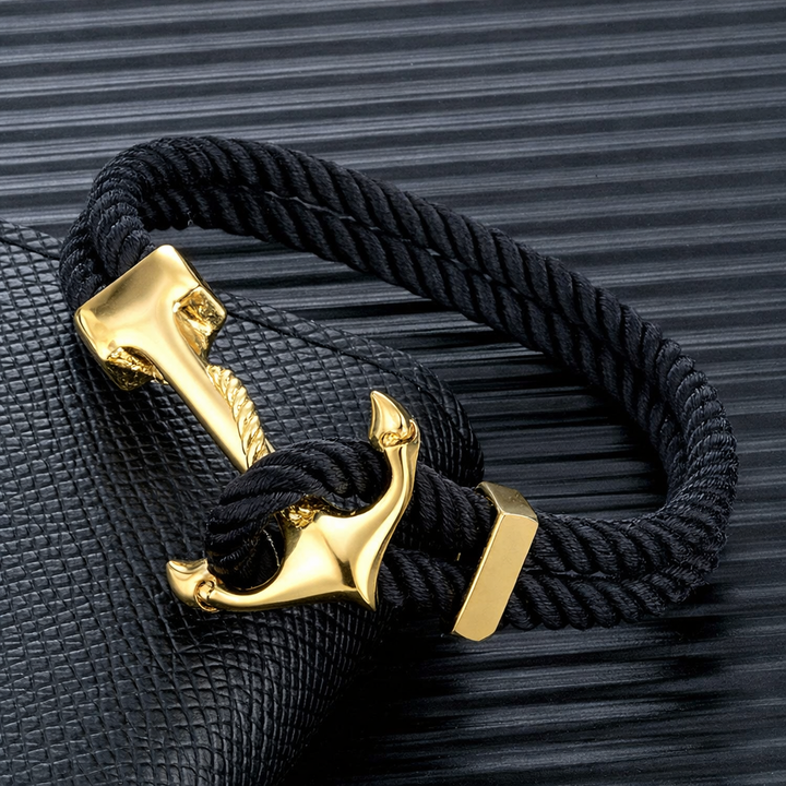 Anchor Up Gilded Bracelet