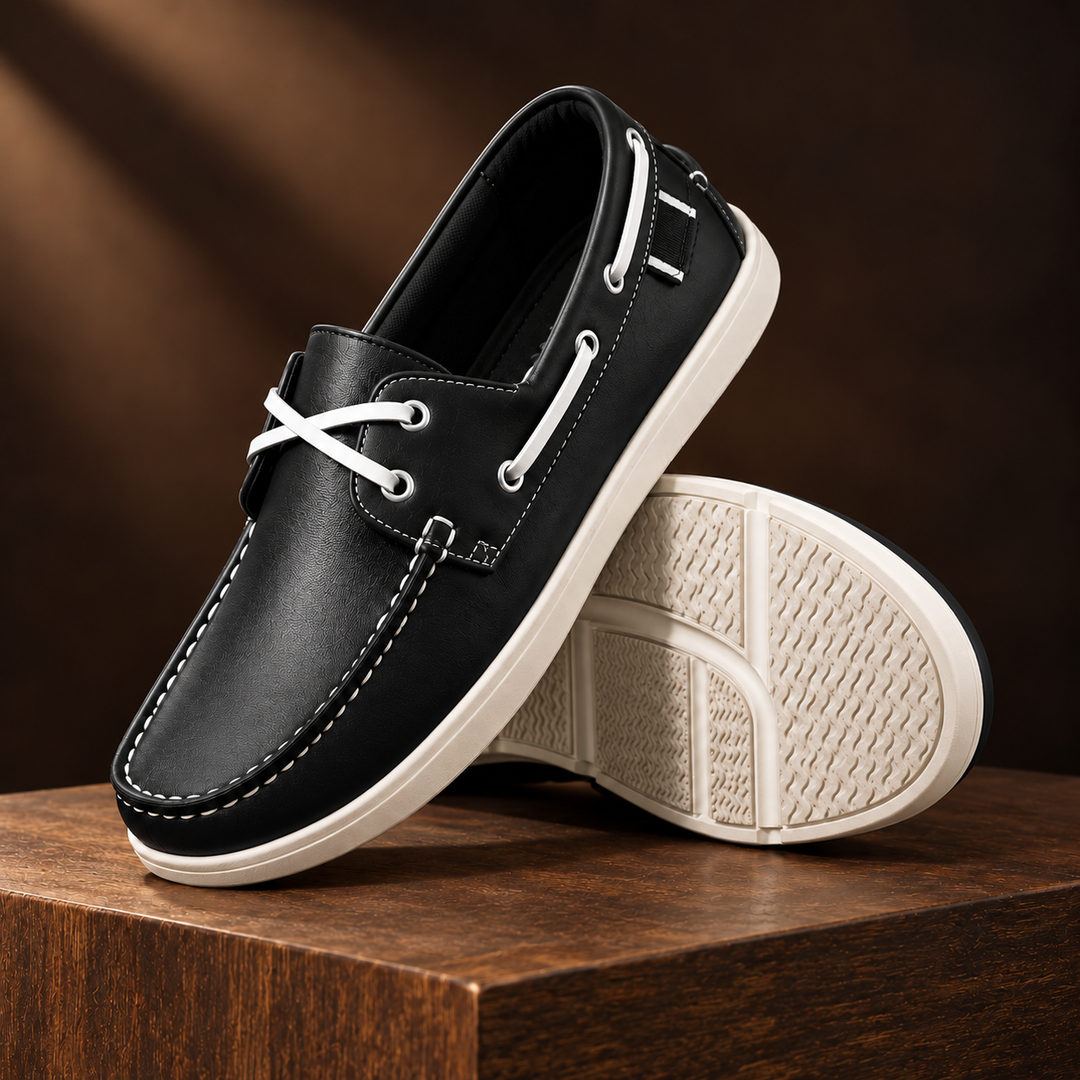 Phillips Leather Boat Shoe