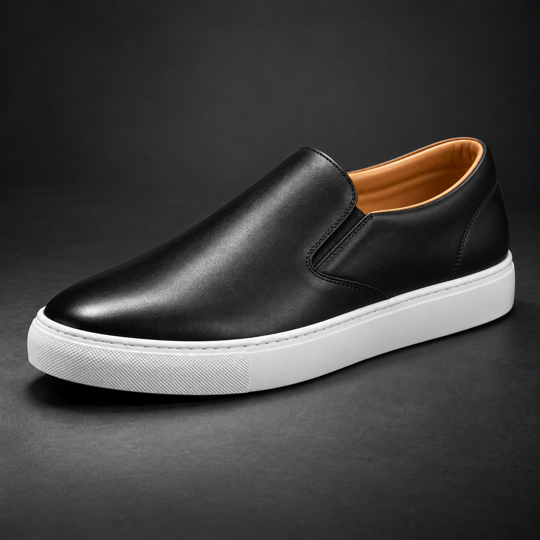 Antonucci Leather Slip-On Shoe