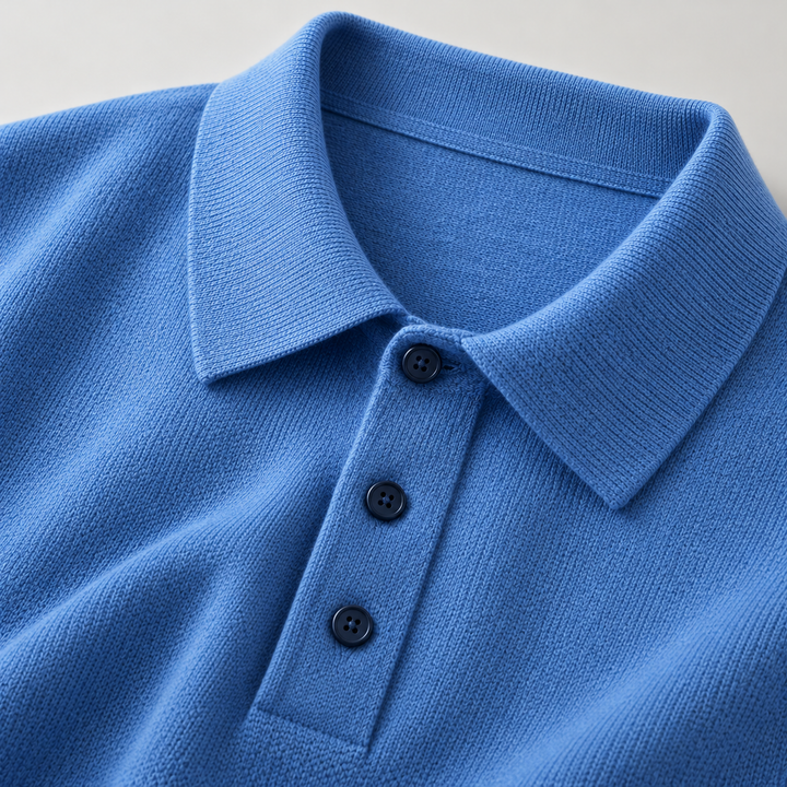 Marvin Merino Wool Polo Shirt