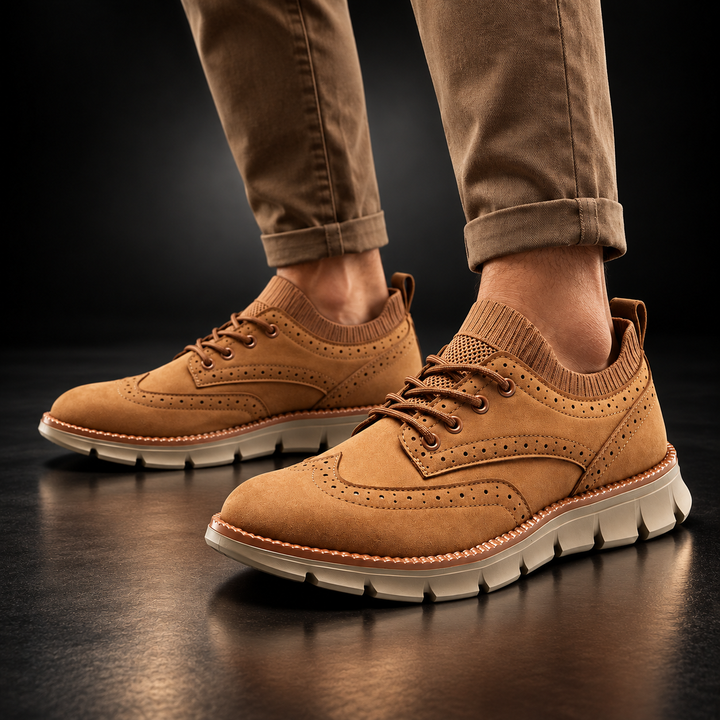 Irvin Leather Brogue Sneaker