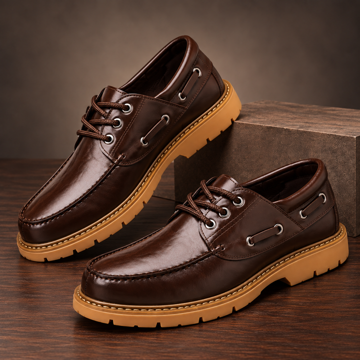 Phillips Leather Boat Shoe