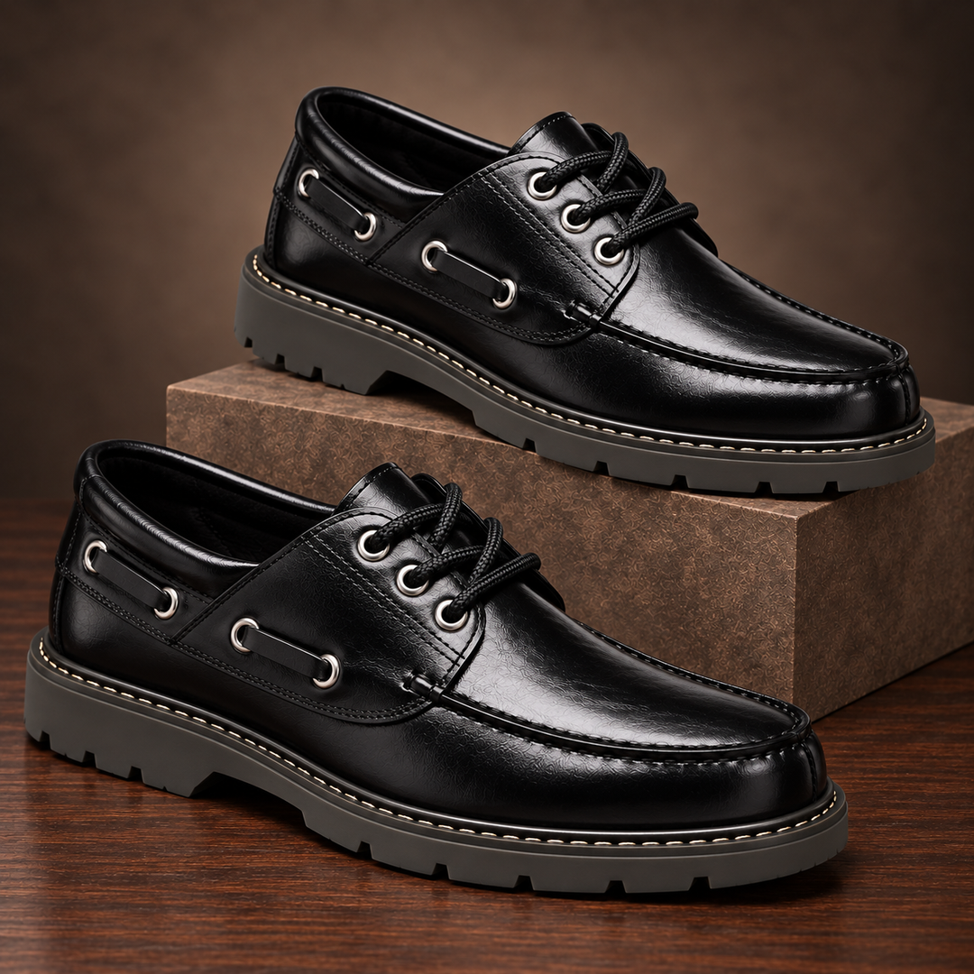 Phillips Leather Boat Shoe