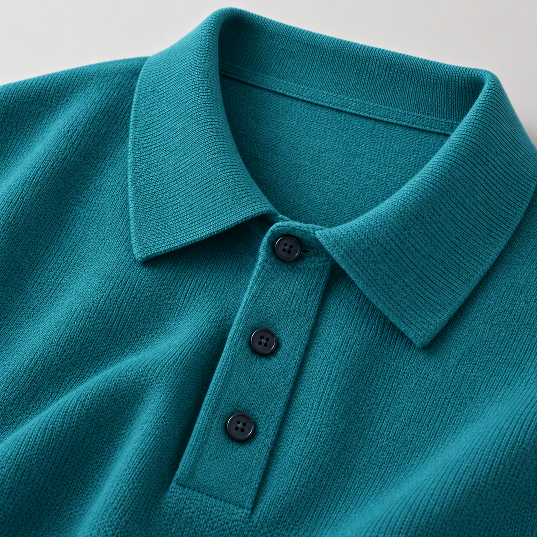 Marvin Merino Wool Polo Shirt