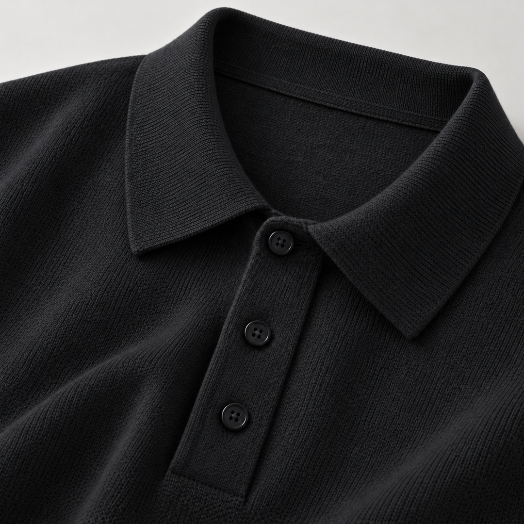 Marvin Merino Wool Polo Shirt