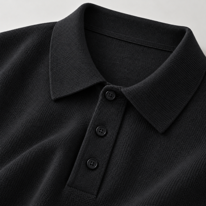 Marvin Merino Wool Polo Shirt