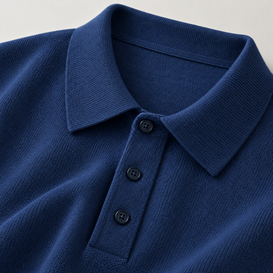 Marvin Merino Wool Polo Shirt