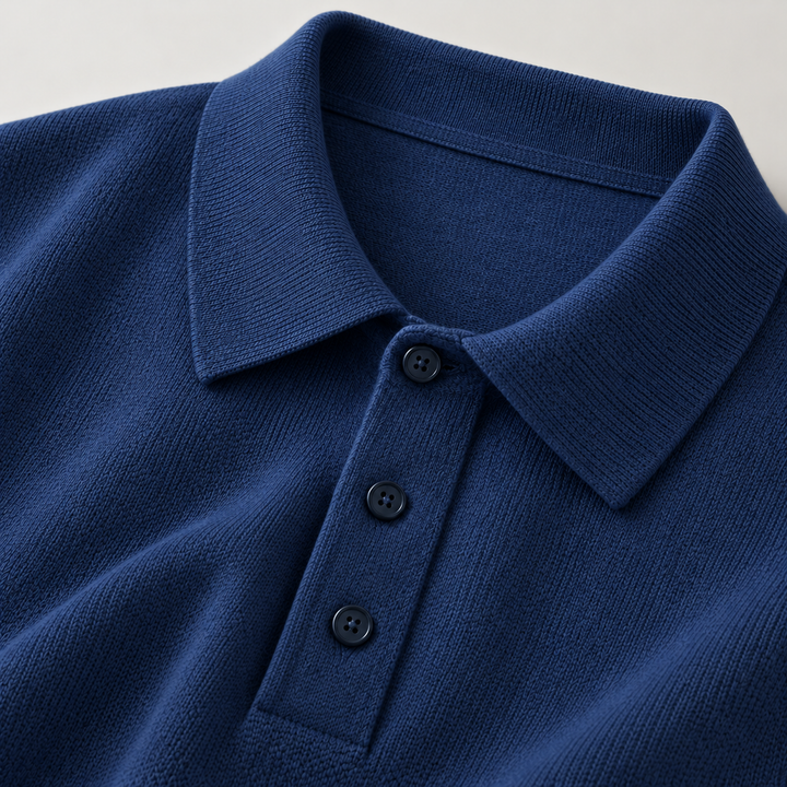Marvin Merino Wool Polo Shirt