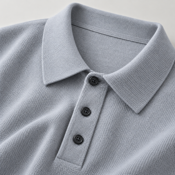 Marvin Merino Wool Polo Shirt