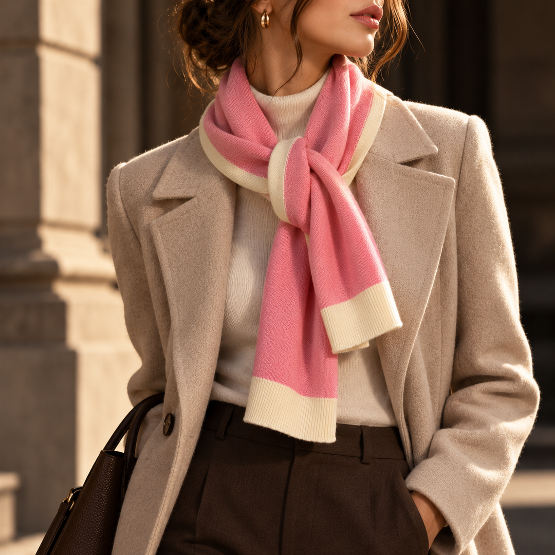 Artura Winter Knit Shawl Scarf