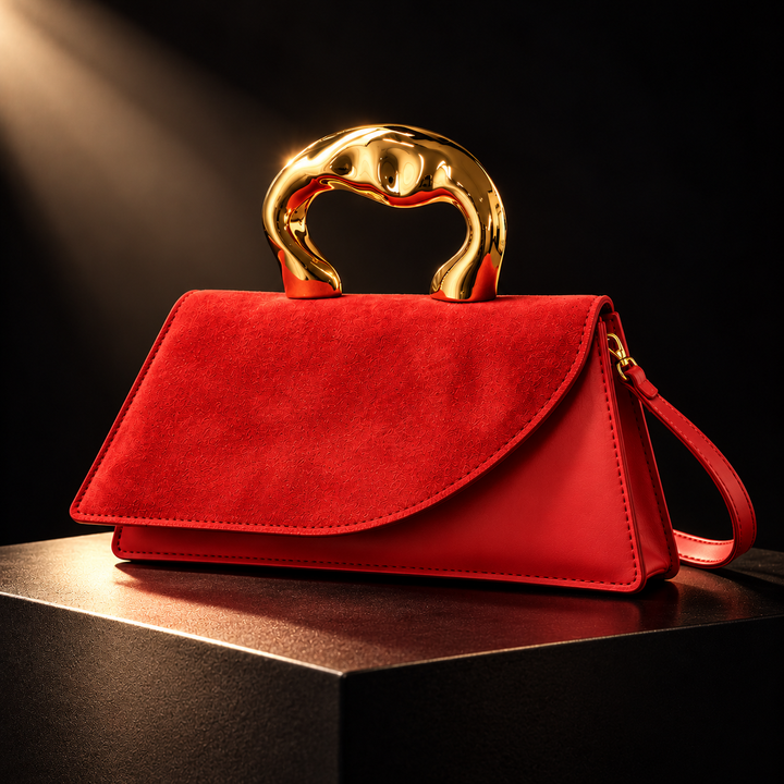 Celestine Suede Crossbody Bag