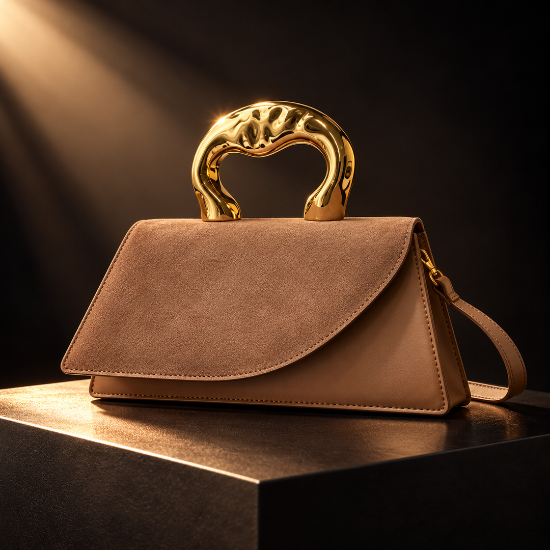 Celestine Suede Crossbody Bag