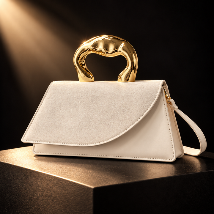 Celestine Suede Crossbody Bag