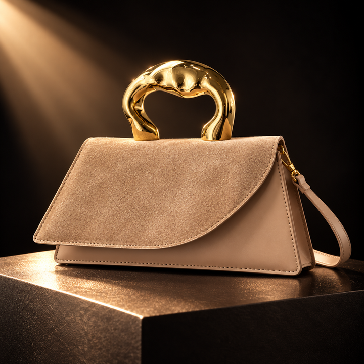Celestine Suede Crossbody Bag