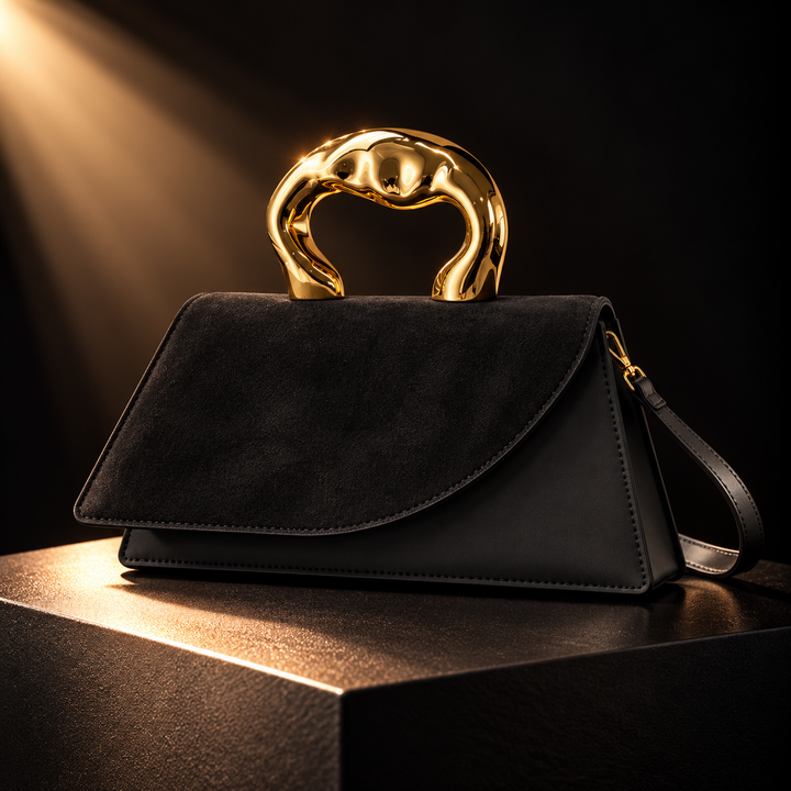 Celestine Suede Crossbody Bag