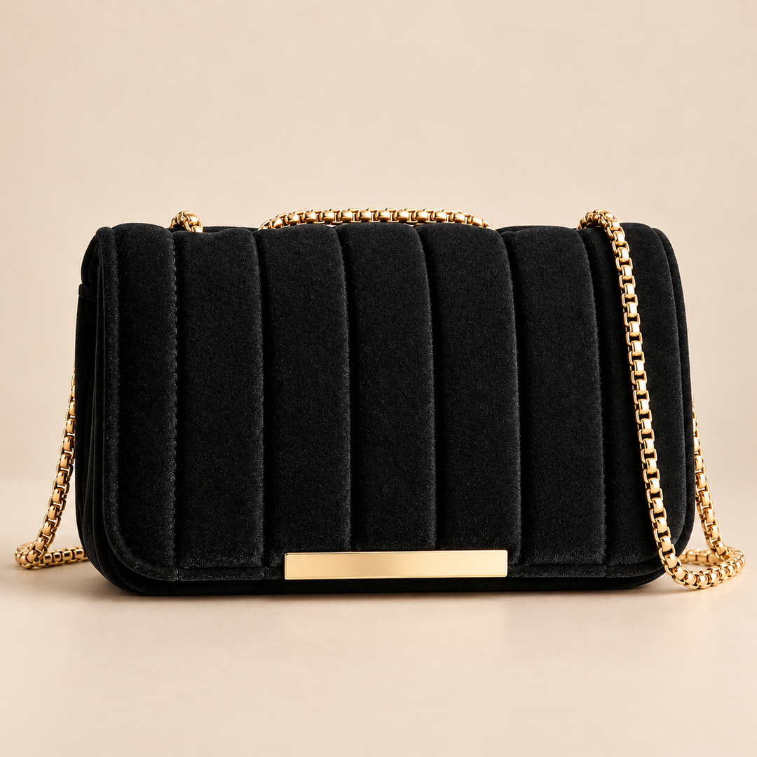 Adriana Velvet Crossbody Bag