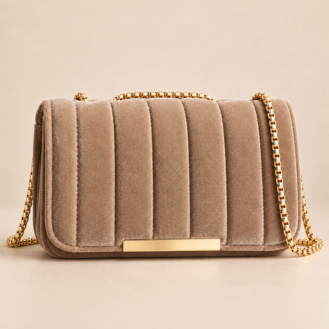 Adriana Velvet Crossbody Bag