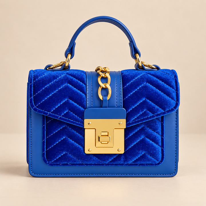 Gemma Velvet Handbag