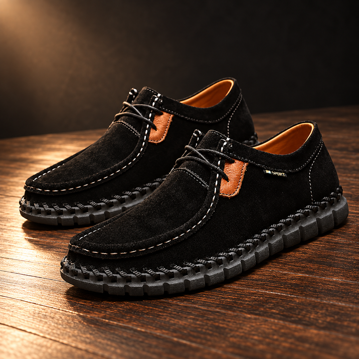 Hubbard Suede Moccasin Sneaker
