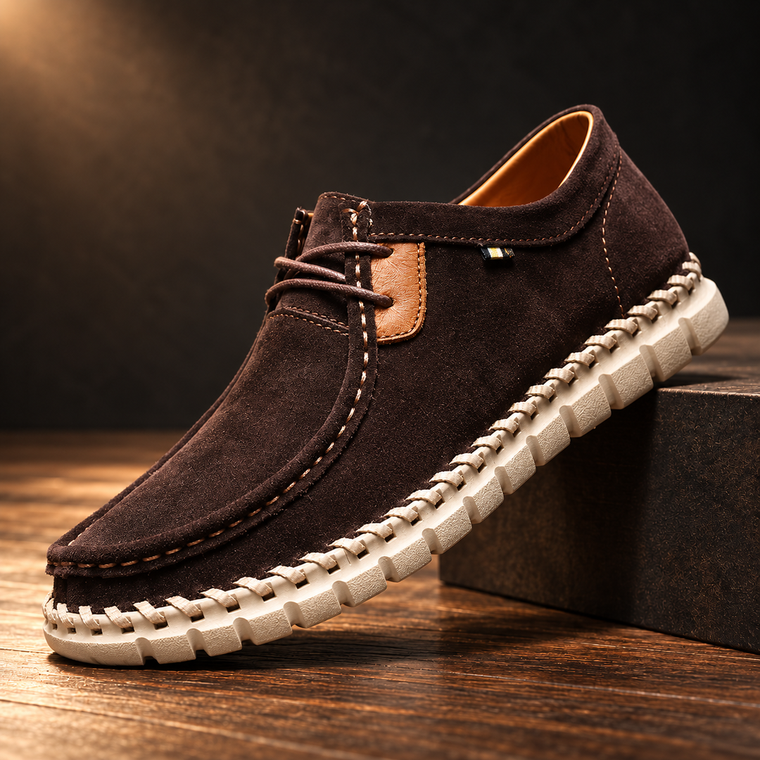Hubbard Suede Moccasin Sneaker