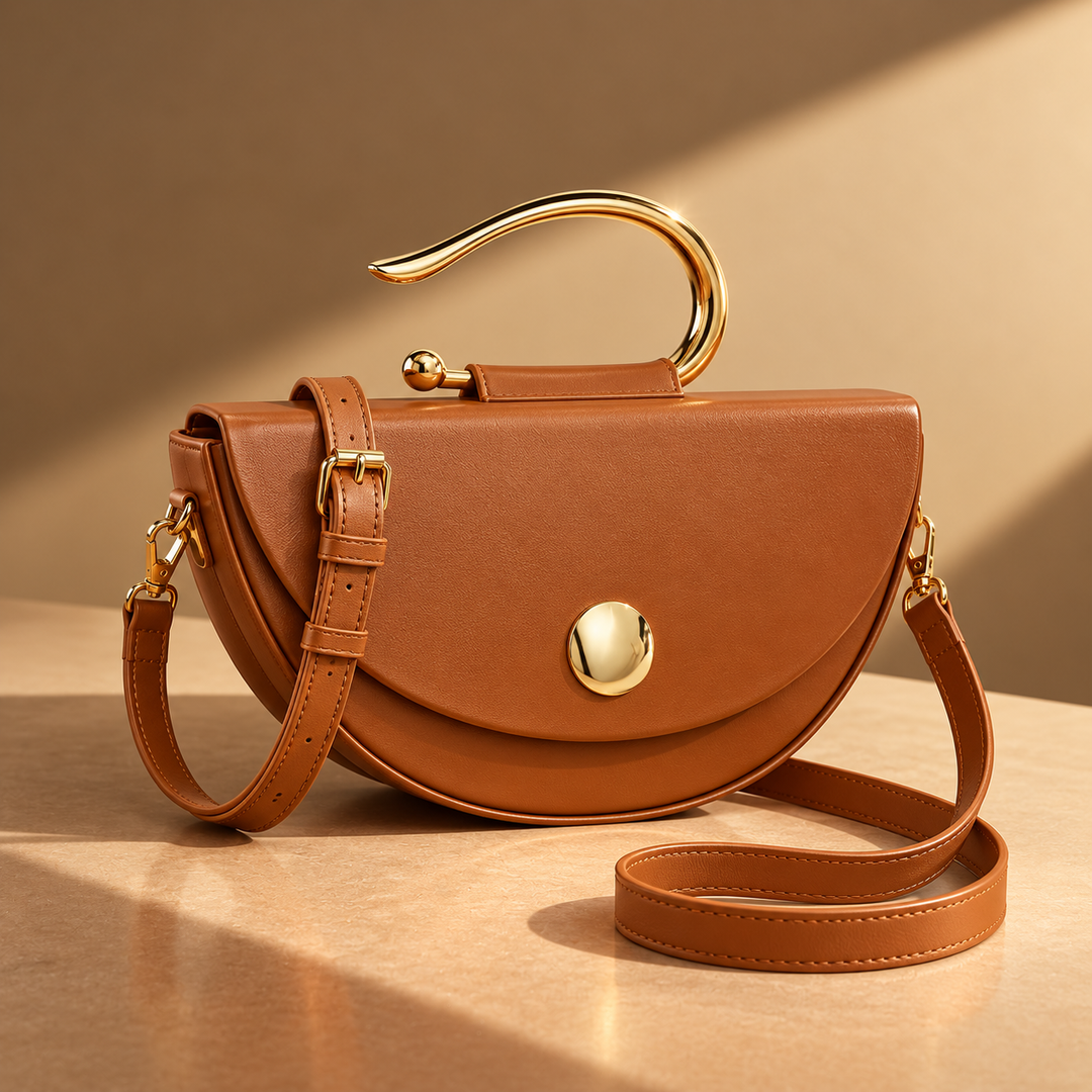 Charlotte Leather Crossbody Bag