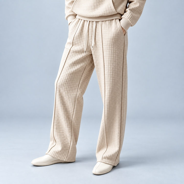 Calvin Waffle-Knit Baggy Sweatpants