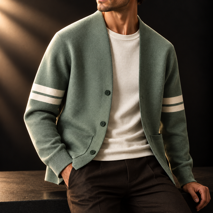 Carpenter Striped Cardigan