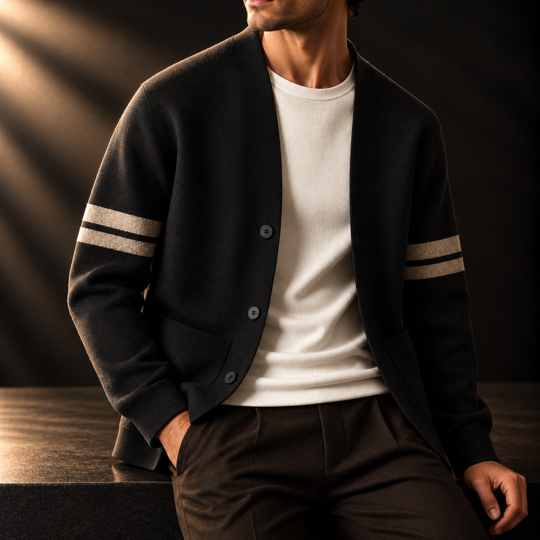 Carpenter Striped Cardigan