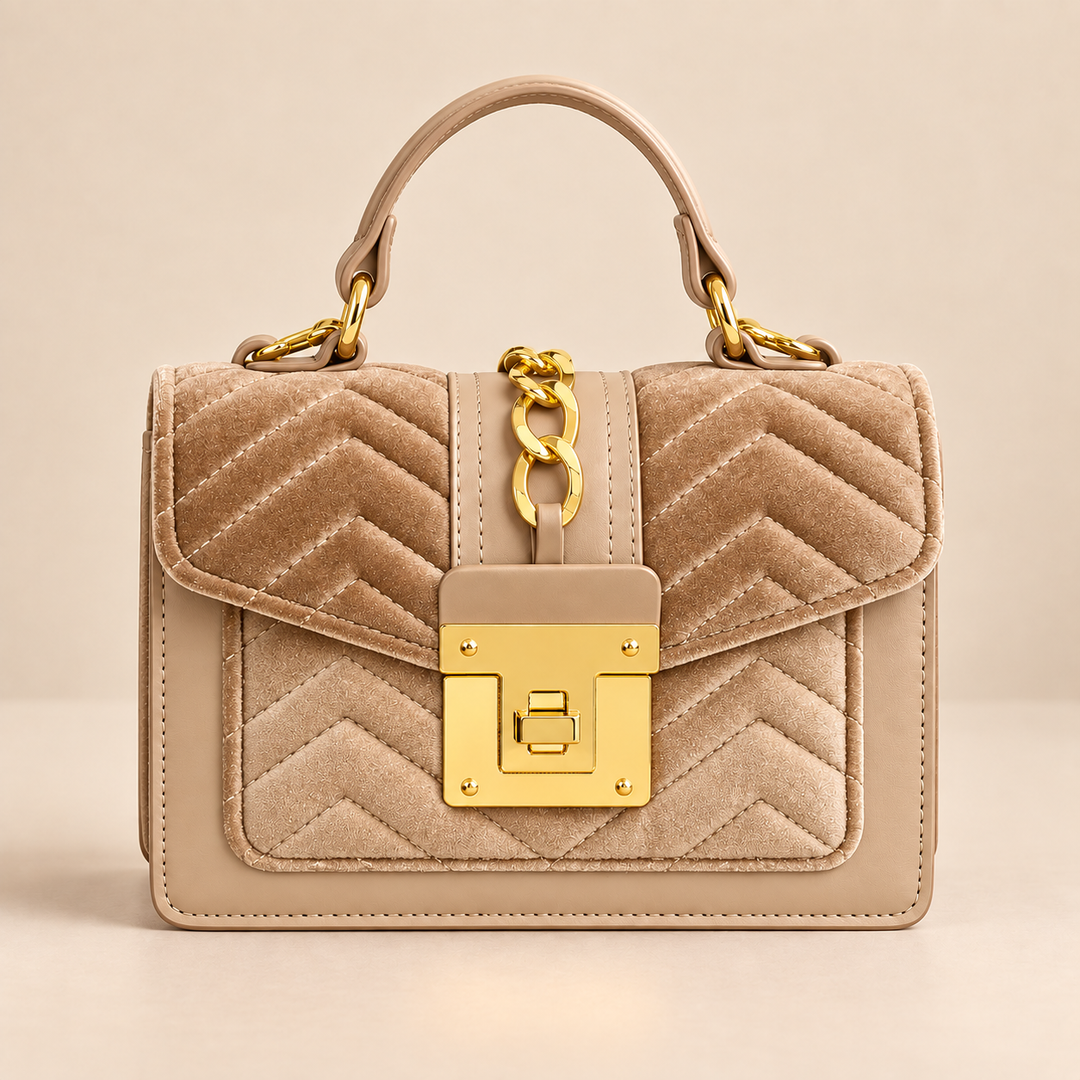 Gemma Velvet Handbag