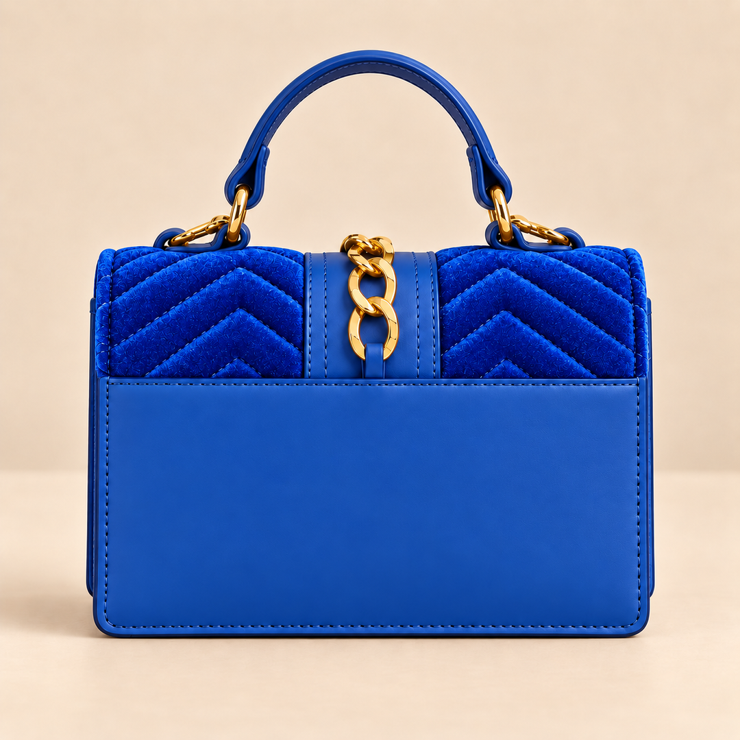 Gemma Velvet Handbag