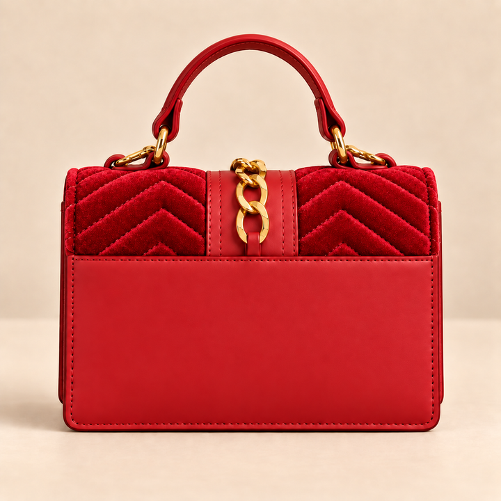 Gemma Velvet Handbag