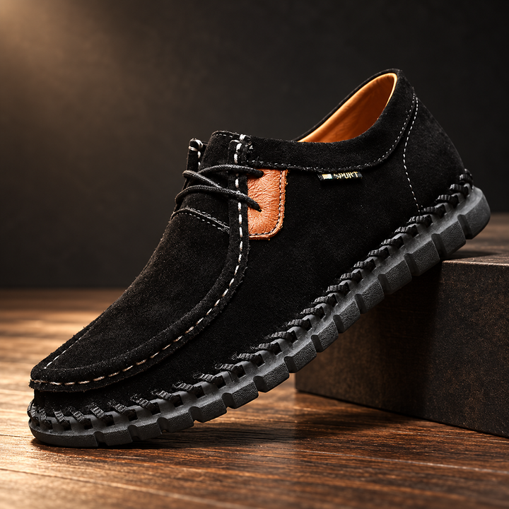 Hubbard Suede Moccasin Sneaker