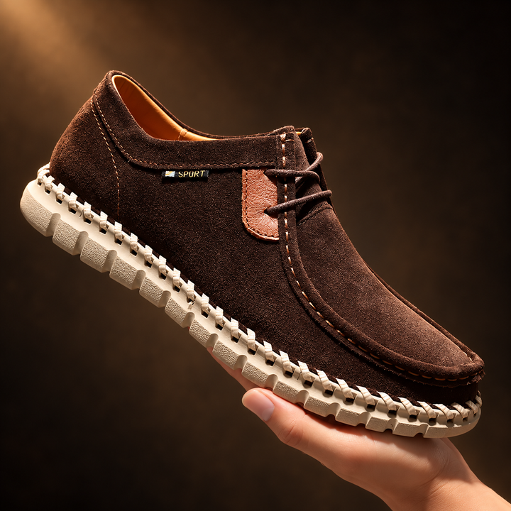 Hubbard Suede Moccasin Sneaker