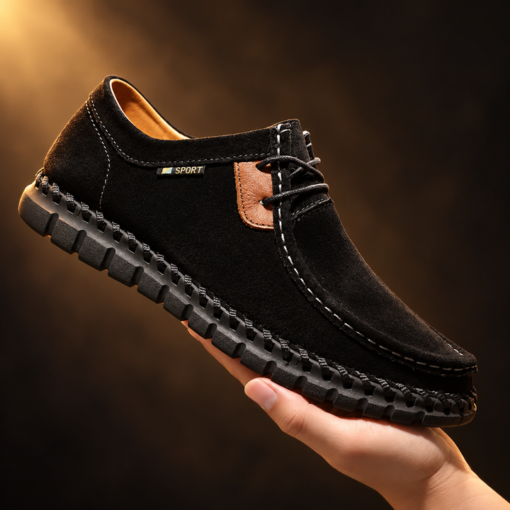 Hubbard Suede Moccasin Sneaker