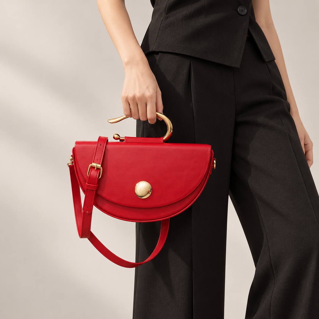 Charlotte Leather Crossbody Bag