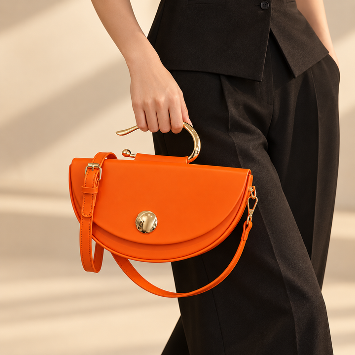 Charlotte Leather Crossbody Bag