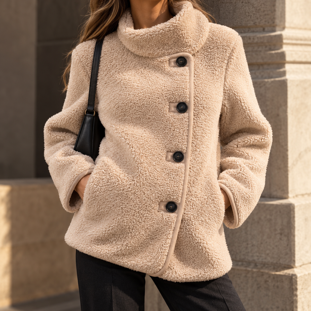Monica Teddy Sherpa Jacket
