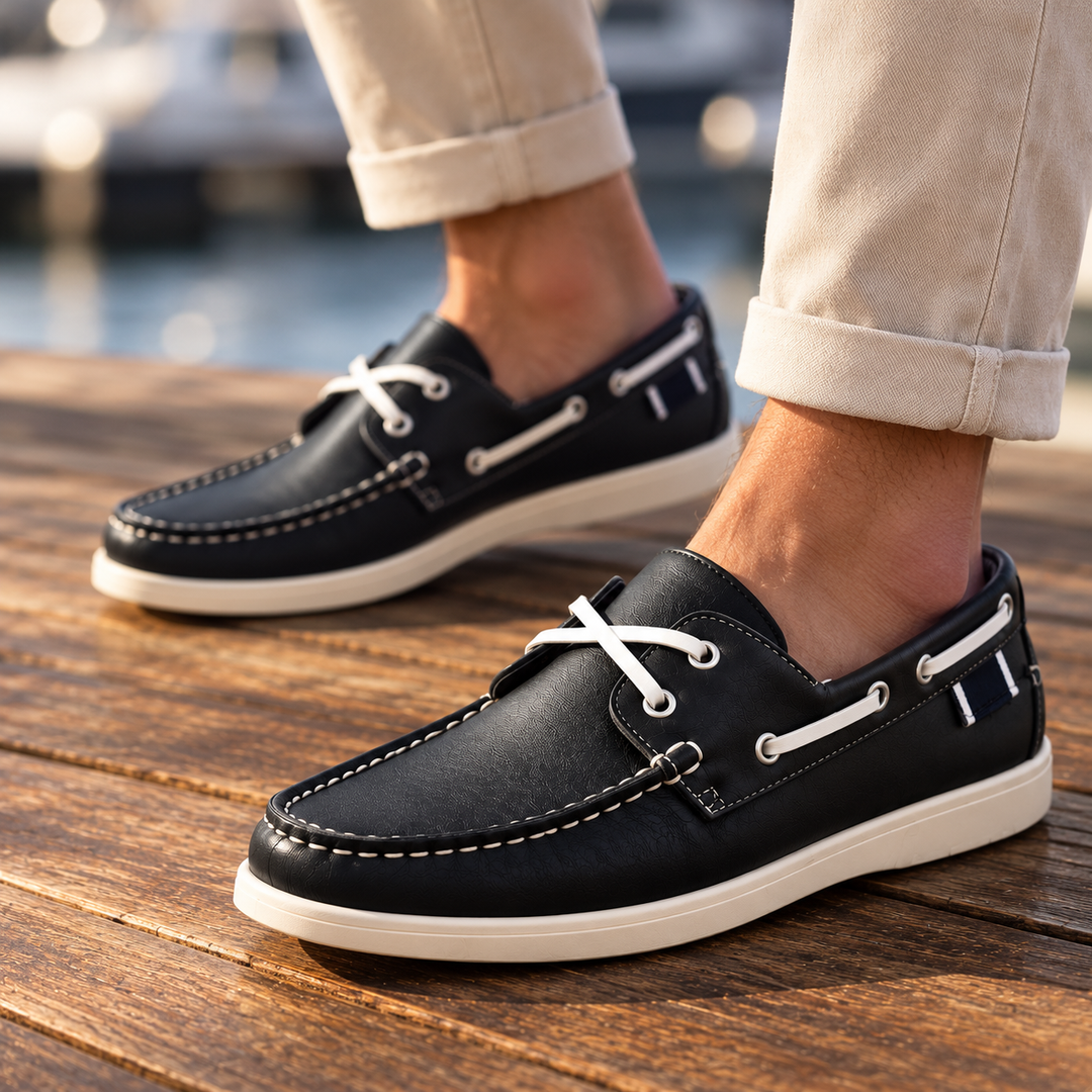 Phillips Leather Boat Shoe