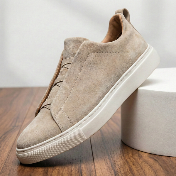 James Han Suede Sneaker