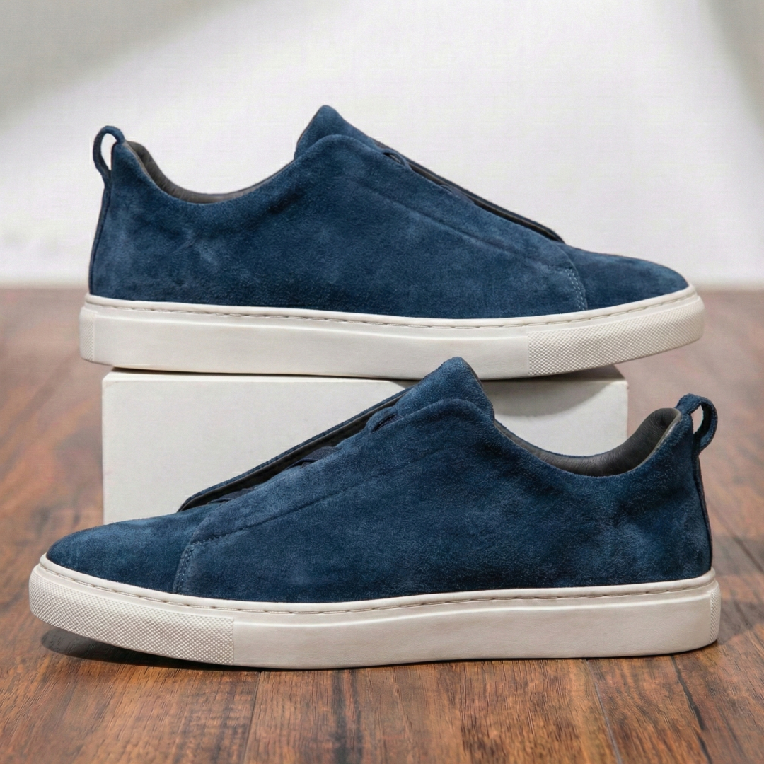 James Han Suede Sneaker