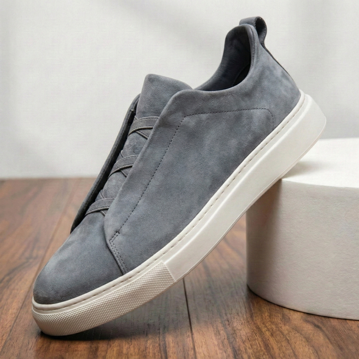 James Han Suede Sneaker