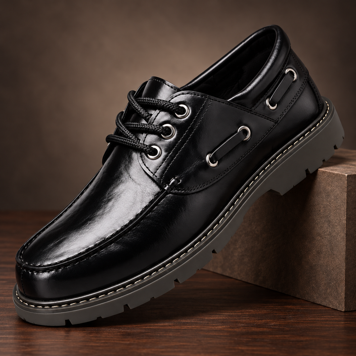 Phillips Leather Boat Shoe